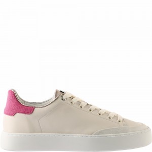 Tenisky Högl Mats Damske Creme/Pink | LWTX-68205